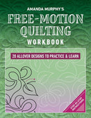 Amanda Murphy's Free-Motion Quilting Workbook : 20 Allover Designs to Practice & Learn; Step-by-Step Instructions-9781644036365