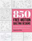 850 Free-Motion Quilting Designs : Encyclopedia of Continuous-Line Patterns; Stitch Pictorial Motifs & Allover Textures-9781644036716