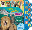 Hoot! Meow! Roar! : Let's Listen to the Animals Around the World!-9781646382156