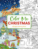 Color Me Christmas : A Festive Adult Coloring Book-9781646434428