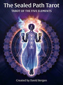 The Sealed Path Tarot : Tarot of the Five Elements, Versatile 97-Card Tarot Deck, Mystical Artwork, Five Minor Arcana Suits, Five Extra Court Cards, 132-Page Illustrated Guidebook, Discover Insightful-9781646712601
