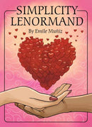 Simplicity Lenormand : Beginner-Friendly 41-card Lenormand Deck with Keywords on Cards, Includes 132-page Guidebook with Clear Meanings and Reading Instructions-9781646712717