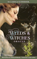 Weeds & Witches Oracle Deck : 50 Cards with Lush Collage-Style Art, Guiding Messages from Witches and Wildflowers, Includes 64-page Richly Illustrated Guidebook-9781646712892