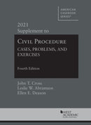 Civil Procedure : Cases, Problems and Exercises, 2021 Supplement-9781647088538