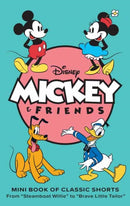 Disney: Mickey and Friends: Mini Book of Classic Shorts : Steamboat Willie to Brave Little Tailor-9781647226367