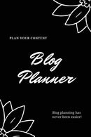 Blog Planner : Bloggers Design, Plan, & Create Using Content Strategy Planning, Creating Social Media Post, Blogger Gift, Journal-9781649442727