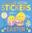 Color With Stickers: Easter : Create 10 Pictures with Stickers!-9781664340954