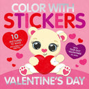 Color With Stickers: Valentine''s Day