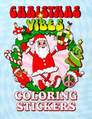 Christmas Vibes Coloring Stickers-9781667211275