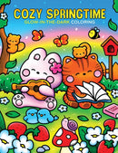 Cozy Springtime Glow-in-the-Dark Coloring-9781667211763