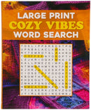 Large Print Cozy Vibes Word Search