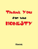 Thank You for the Honesty-9781669829911