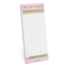 Knock Knock Reminder to Remember Make-a-List Pad-9781683494256