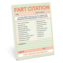 Knock Knock Fart Citation Nifty Note (Pastel Version)-9781683494317