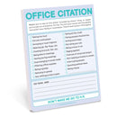 Knock Knock Office Citation Nifty Note (Pastel Version)-9781683494836