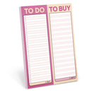 Knock Knock To Do / To Buy Perforated Pad (Pastel Version)-9781683495086