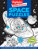 Space Puzzles : Solar System Puzzle Book for Kids 6-12, Fun Space Gift with Activities and Games, Over 100 Puzzles and More Than 1,800 Hidden Objects to Find-9781684379170