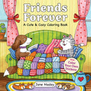 Friends Forever : A Cute & Cozy Coloring Book-9781684621101