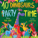 10 Dinosaurs Party Time : Funny Dino Story Book for Toddlers, Ages 3-5. Preschool, Kindergarten-9781690971702