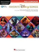 Favorite Disney Songs : Instrumental Play-Along - Recorder-9781705142806