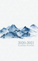 2020- 2021 Academic Planner : Watercolour Mountains-9781715196684