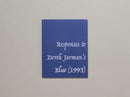 Responses to Derek Jarman's Blue (1993)-9781739702960