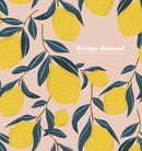 Lemon and Leaves Recipe Journal