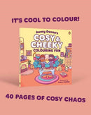 Aunty Donna's Cosy & Cheeky Colouring Fun : A surprisingly calm and cute colouring book-9781761358111