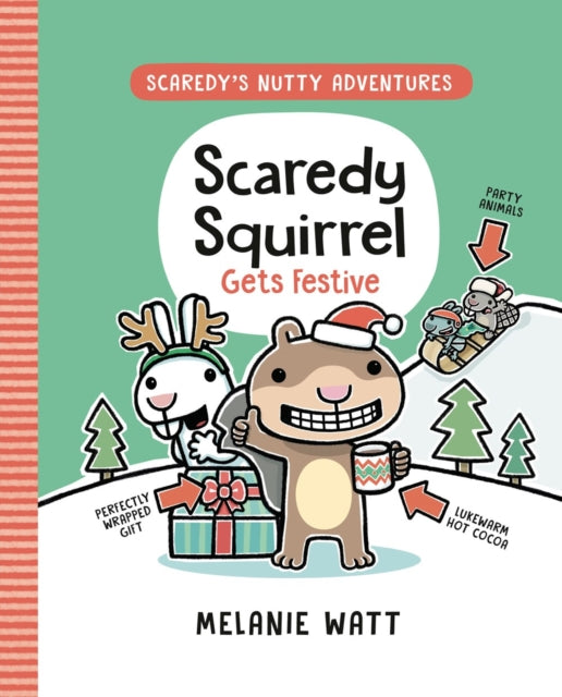 Scaredy Squirrel Gets Festive-9781774886434