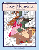 Cozy Moments : A Coloring Book-9781777867904