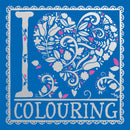 I Heart Colouring : Pretty Pocket Colouring-9781780553177