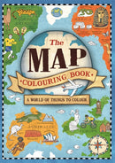 The Map Colouring Book : A World of Things to Colour-9781780557298