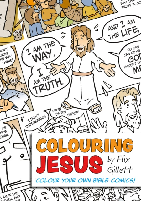 Colouring Jesus – Colour Your Own Bible Comics!