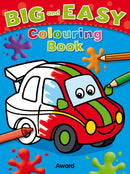 Big & Easy Colouring Books: Car-9781782701132
