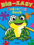 Big and Easy Colouring Book: Frog