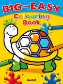 Big & Easy Colouring Books: Tortoise-9781782701149