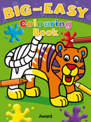 Big & Easy Colouring Books: Tiger-9781782701156