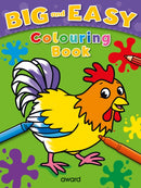 Big and Easy Colouring Book: Tiger