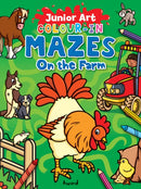 Junior Art Colour in Mazes: On the Farm-9781782702061