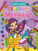 Junior Artist Colour By Numbers: Mermaids-9781782704379