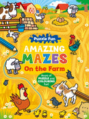 Puzzle Fun Amazing Mazes: On the Farm