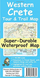 Western Crete Tour & Trail Super-Durable Map-9781782750864