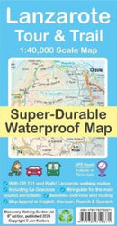 Lanzarote Tour & Trail Map-9781782750871