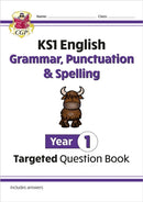 KS1 English Year 1 Grammar, Punctuation & Spelling Targeted Question Book (with Answers)-9781782941910