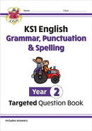 KS1 English Year 2 Grammar, Punctuation & Spelling Targeted Question Book (with Answers)-9781782941927