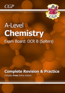 A-Level Chemistry: OCR B Year 1 & 2 Complete Revision & Practice with Online Edition-9781782943037