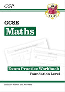 GCSE Maths Exam Practice Workbook: Foundation - includes Video Solutions and Answers-9781782943815