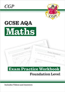 GCSE Maths AQA Exam Practice Workbook: Foundation - includes Video Solutions and Answers-9781782943907