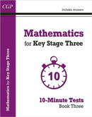 Mathematics for KS3: 10-Minute Tests - Book 3 (including Answers)-9781782944744