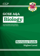 GCSE Biology AQA Higher Revision Guide with CGP RevisionHub